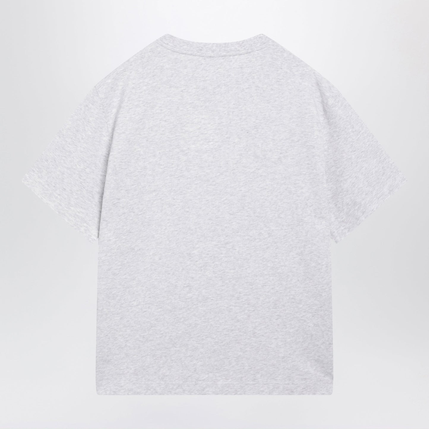 Jacquemus Grey T-Shirt With Grosgrain Logo Men JACQUEMUS