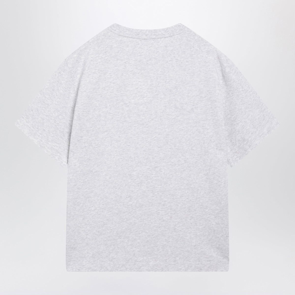 Jacquemus Grey T-Shirt With Grosgrain Logo Men JACQUEMUS