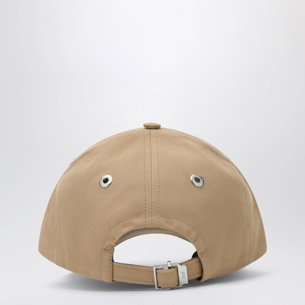 Ami Paris Beige Ami De Coeur Baseball Cap Men Men AMI PARIS