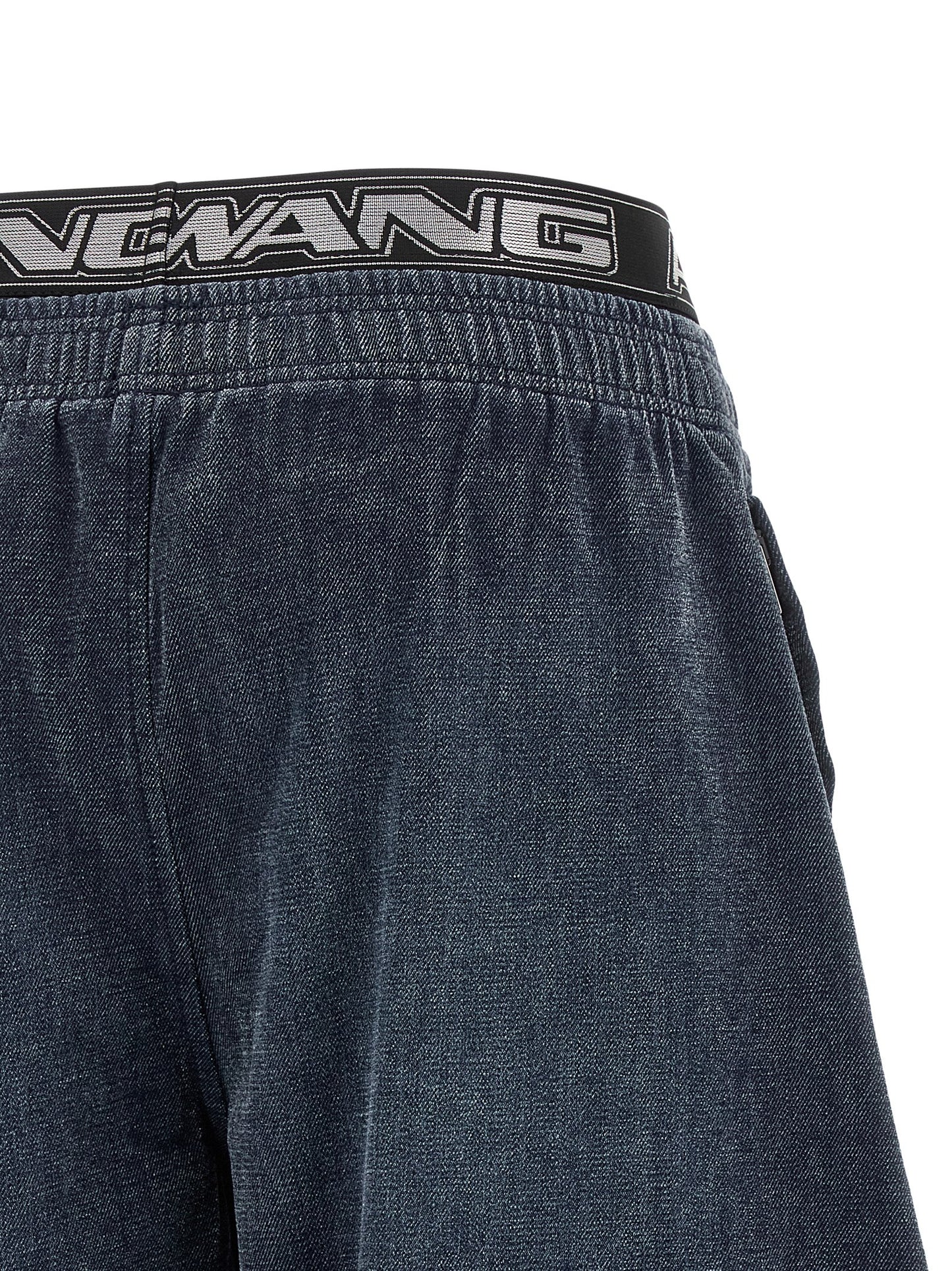 Alexander Wang Women Denim Pants With Elastic Waistband ALEXANDER WANG