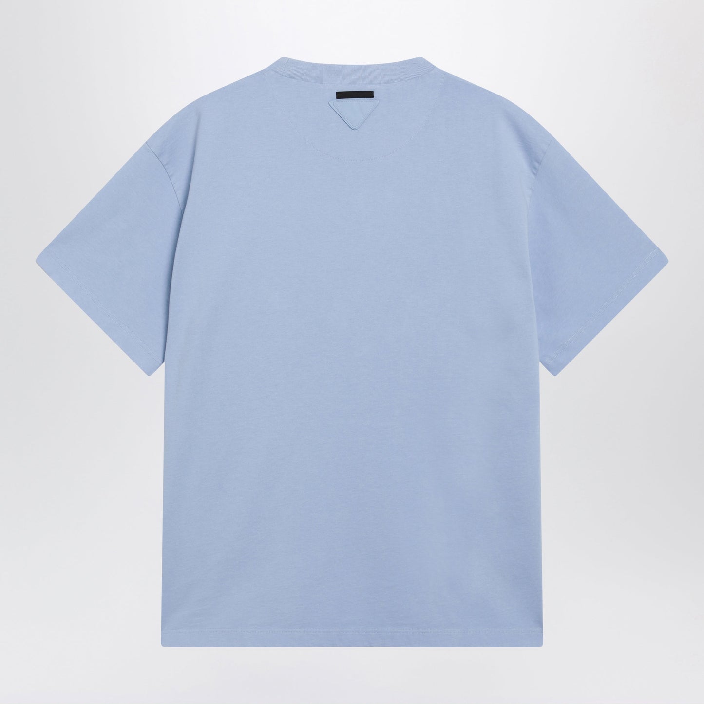 Prada Sky Blue Cotton T-Shirt Men PRADA