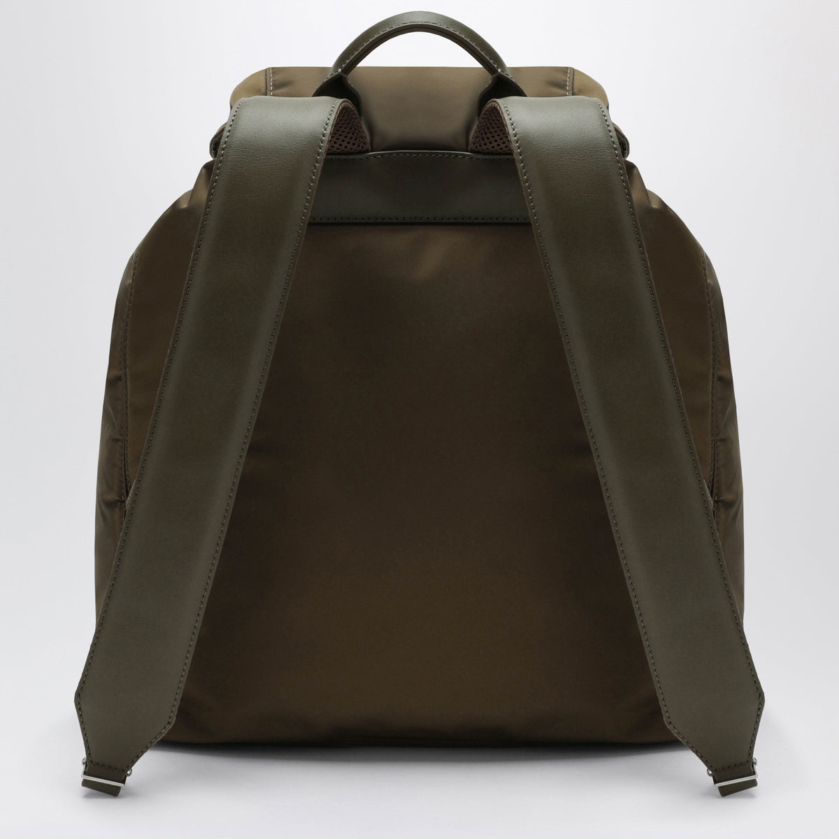 Ami Paris Marcel Truffle-Colored Nylon Backpack Women AMI PARIS