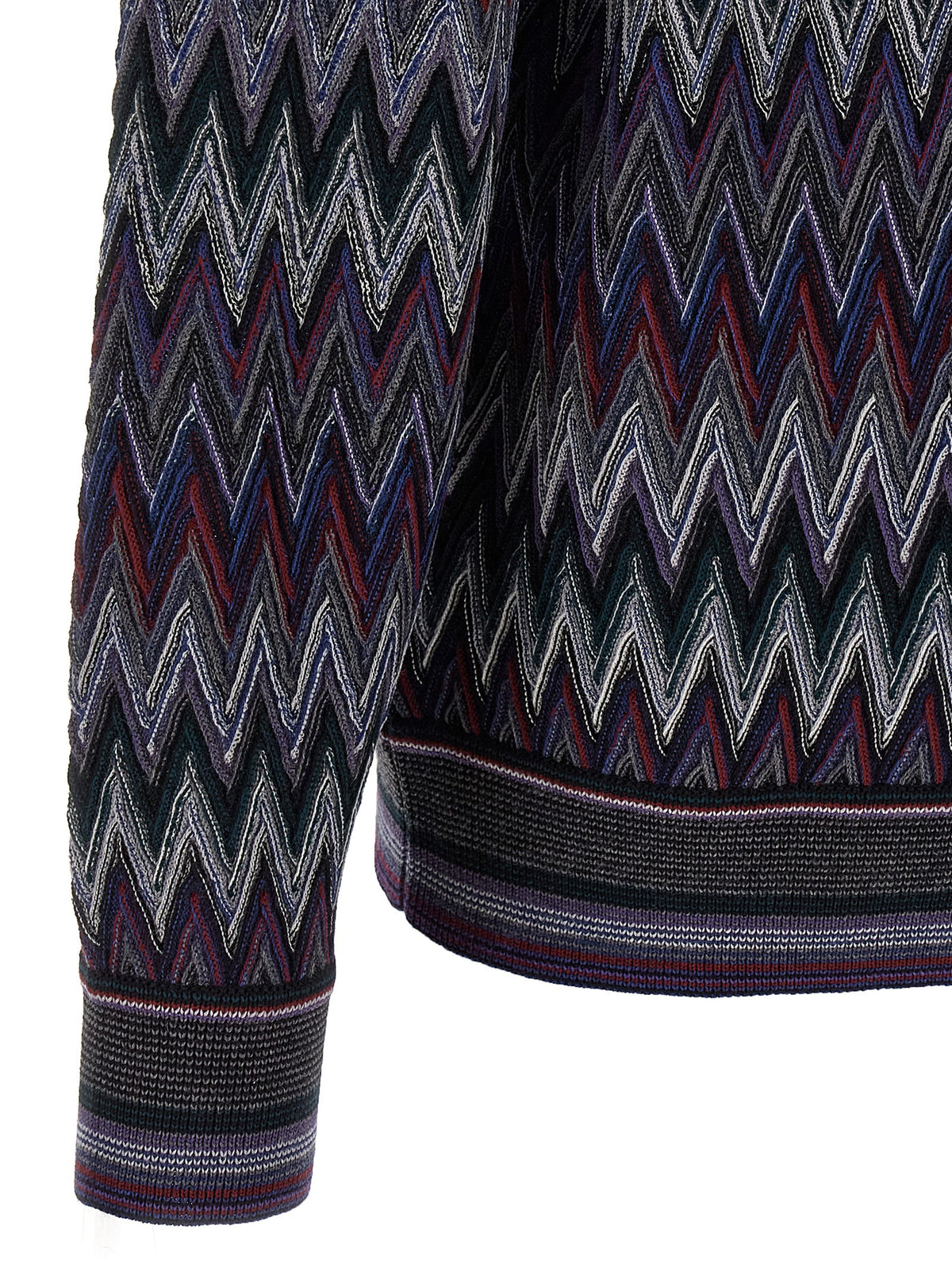 Missoni Men Zigzag Pattern Sweater MISSONI
