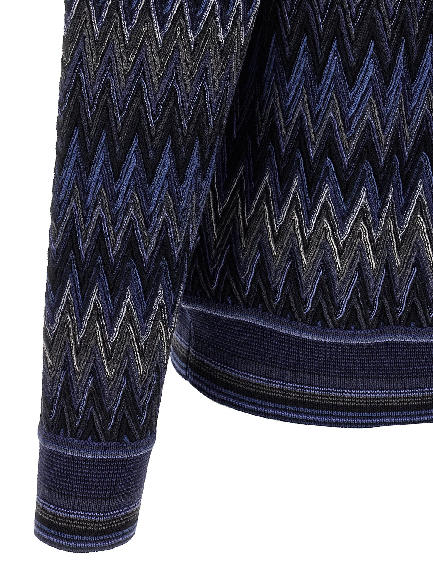 Missoni Men Zigzag Pattern Sweater MISSONI