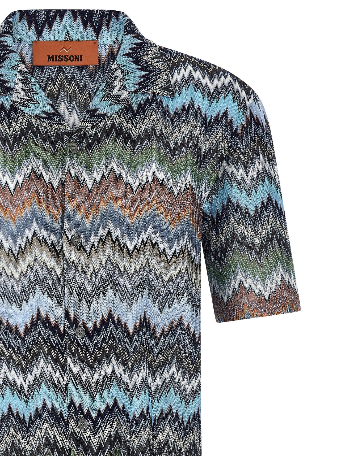 Missoni Men Chevron Snake Shirt MISSONI