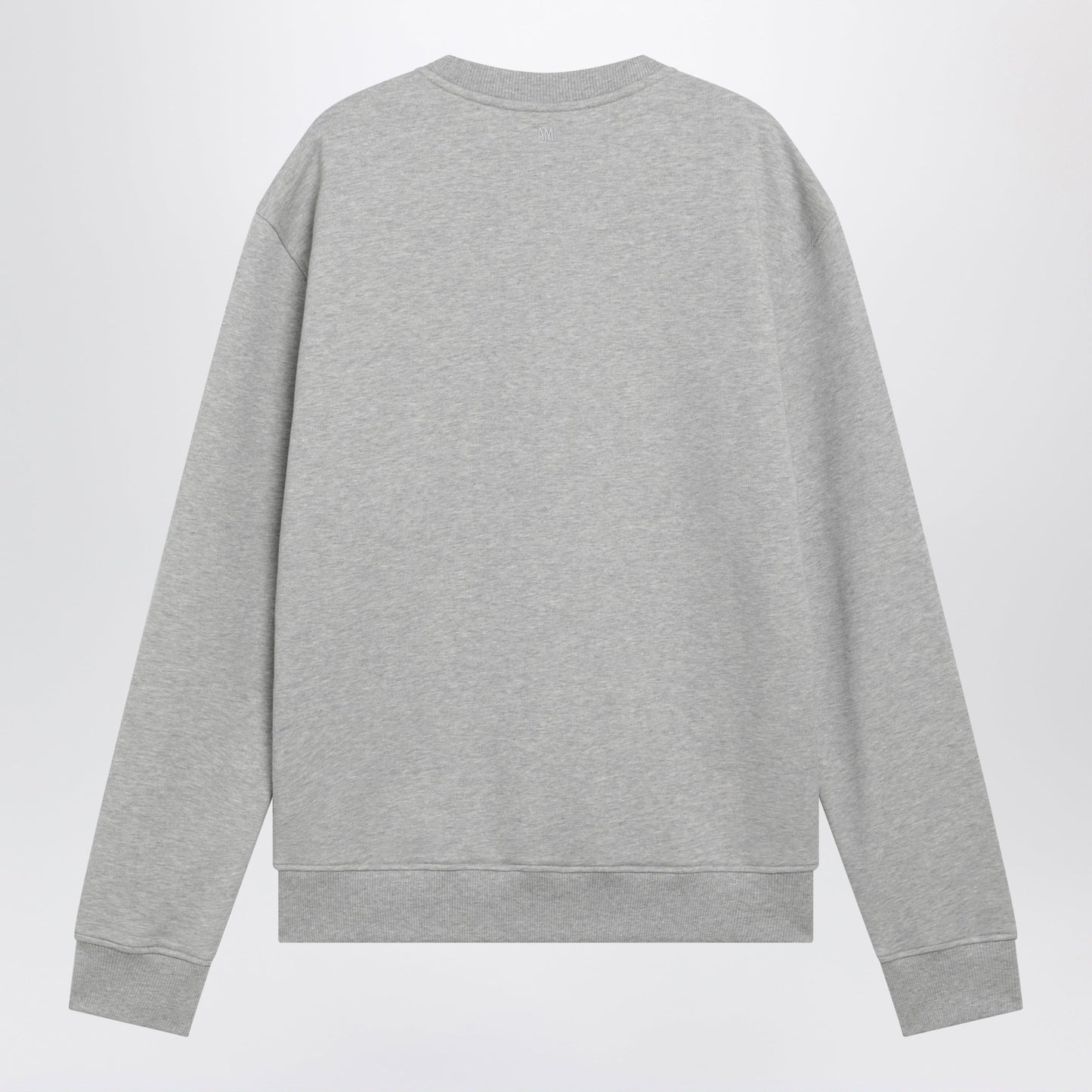 Ami Paris Grey Ami De Coeur Cotton Sweatshirt Men AMI PARIS