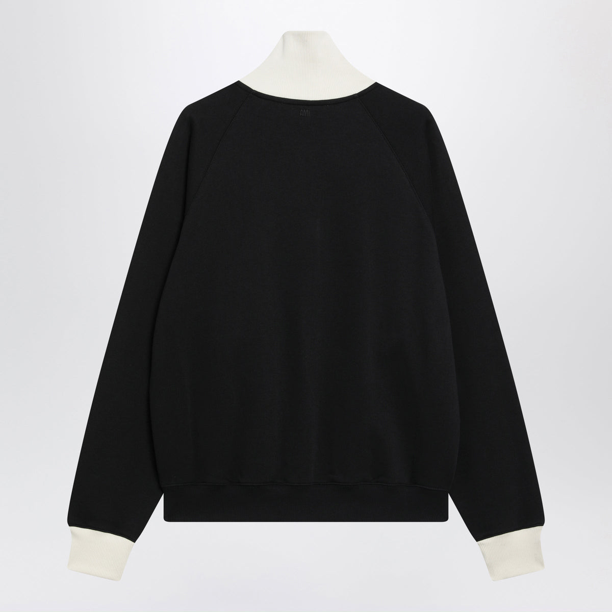Ami Paris Black Ami De Cå“Ur Sweatshirt In Cotton Men AMI PARIS