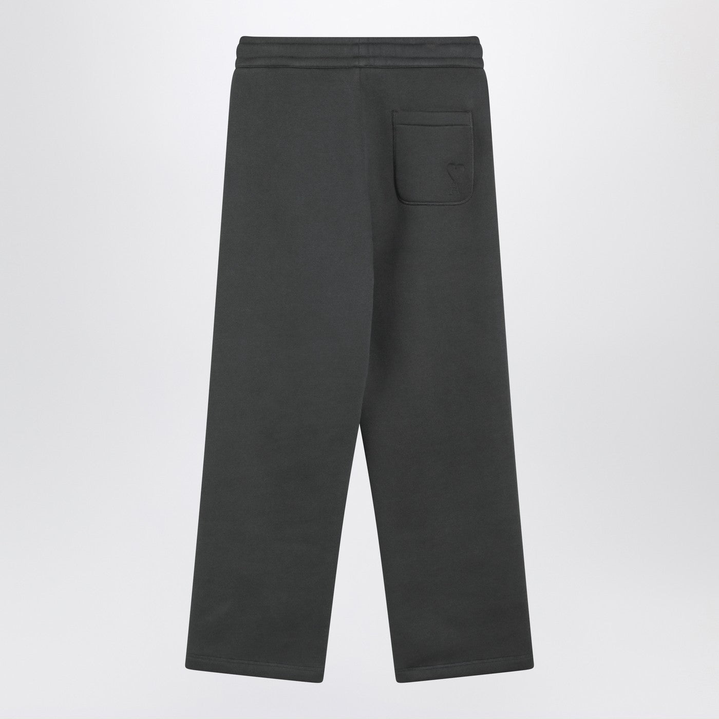 Ami Paris Anthracite Grey Ami De Coeur Jogging Trousers Men AMI PARIS