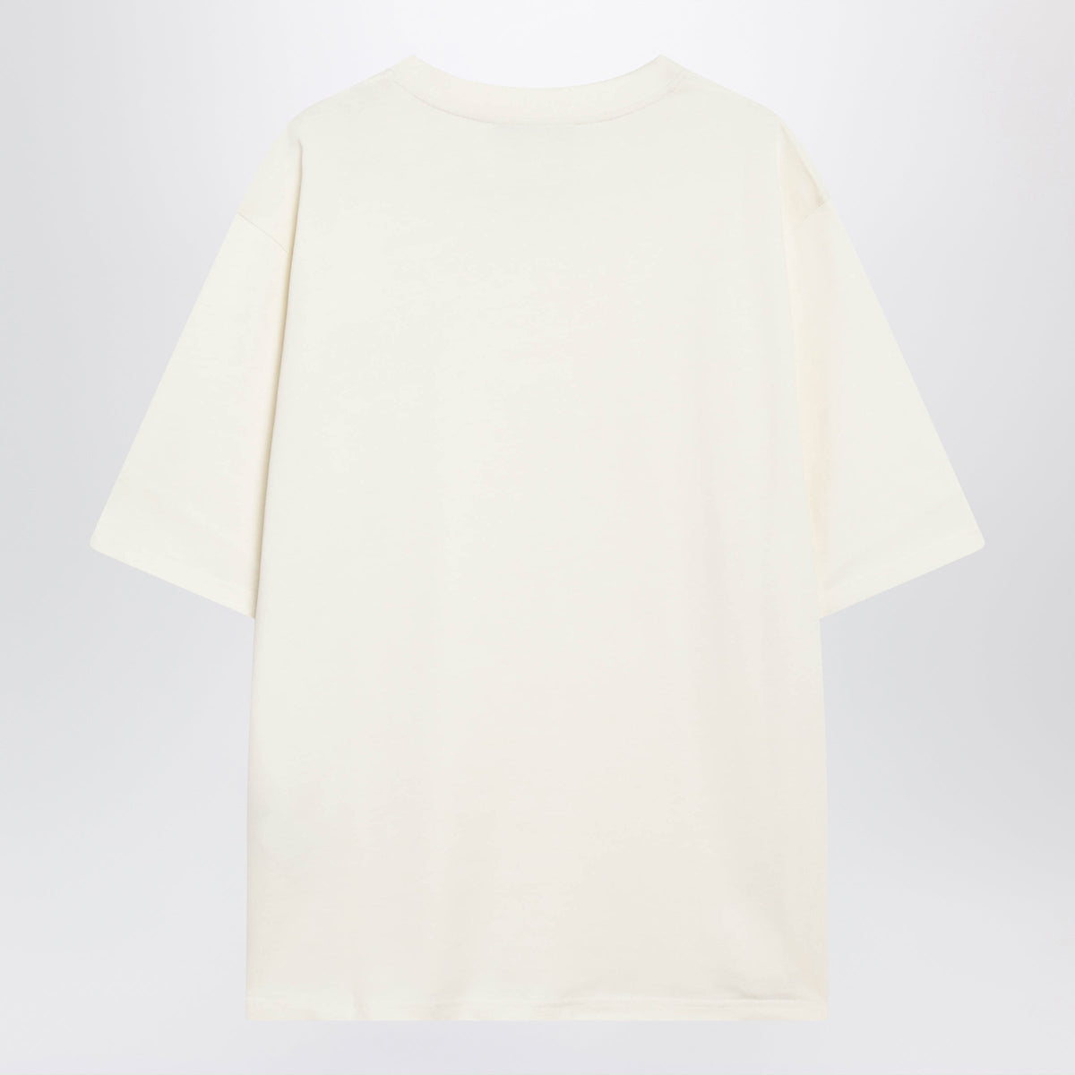 Ami Paris Ivory Ami De Coeur T-Shirt Men AMI PARIS
