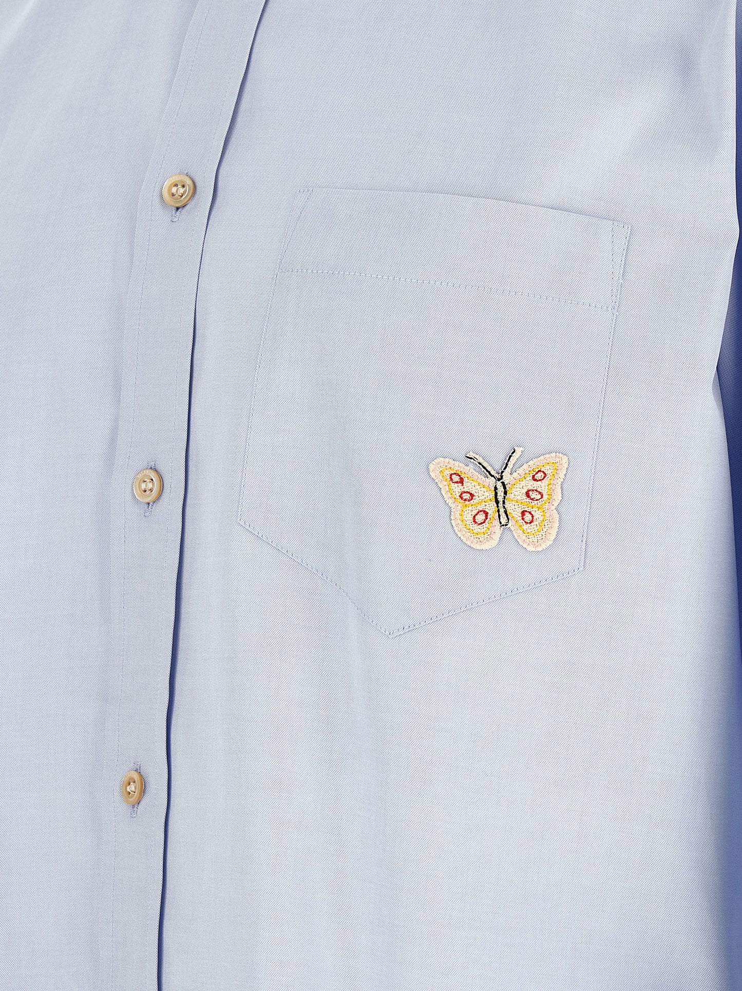 Valentino Garavani Men Valentino Garavani Oxford 'Butterfly' Shirt VALENTINO GARAVANI