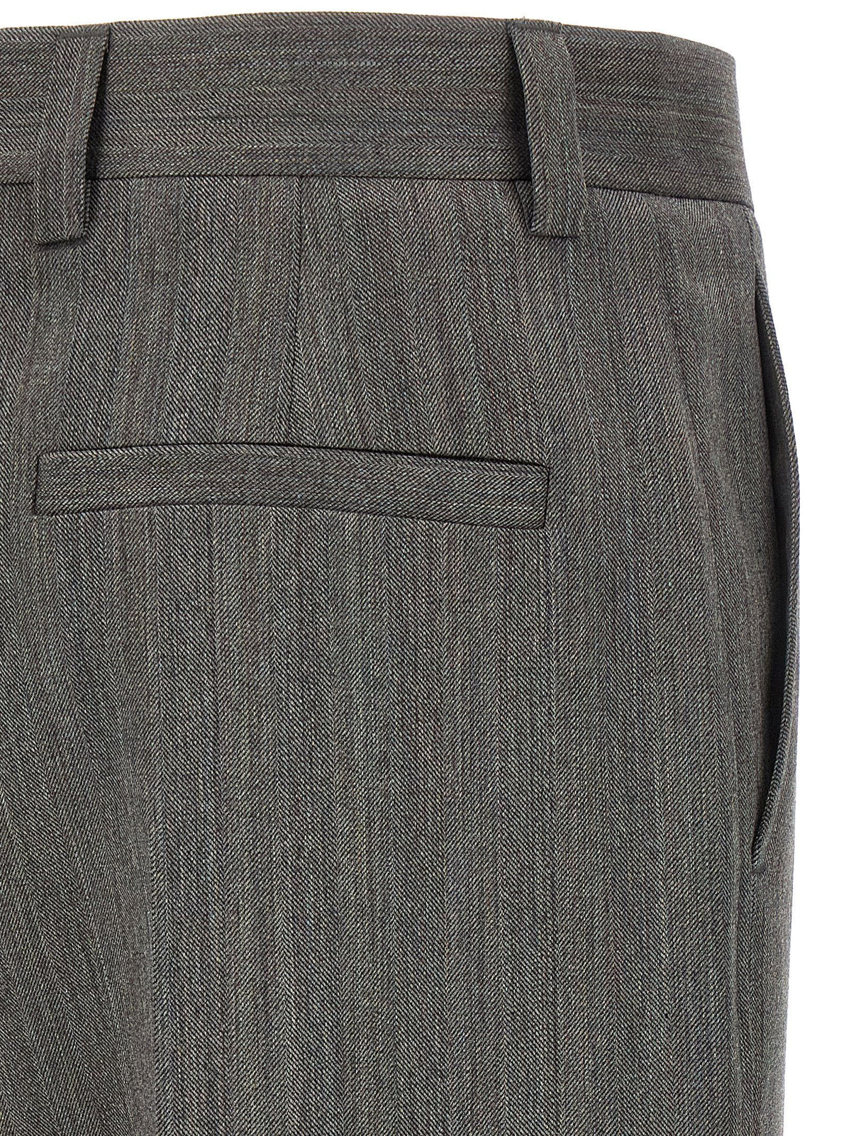 Valentino Garavani Men Valentino Garavani 'Collection' Grey Pants VALENTINO GARAVANI