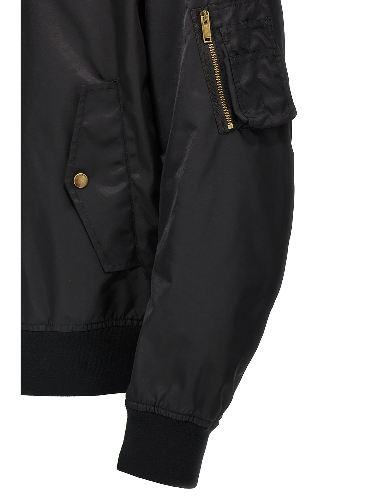 Valentino Garavani Men Valentino Garavani Logo Bomber Jacket VALENTINO GARAVANI