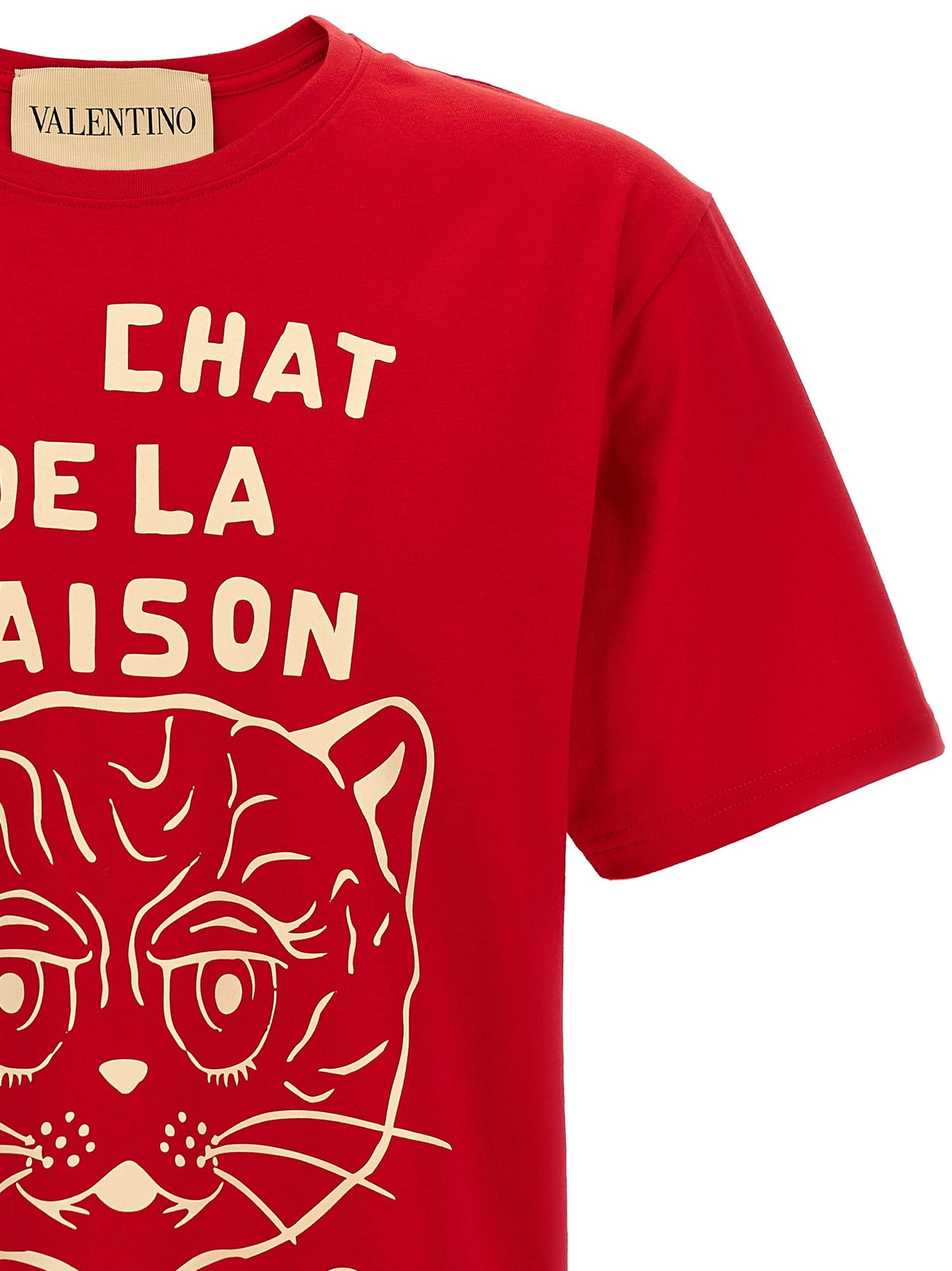 Valentino Garavani Men Valentino Garavani 'Le Chat De La Maison' T-Shirt VALENTINO GARAVANI