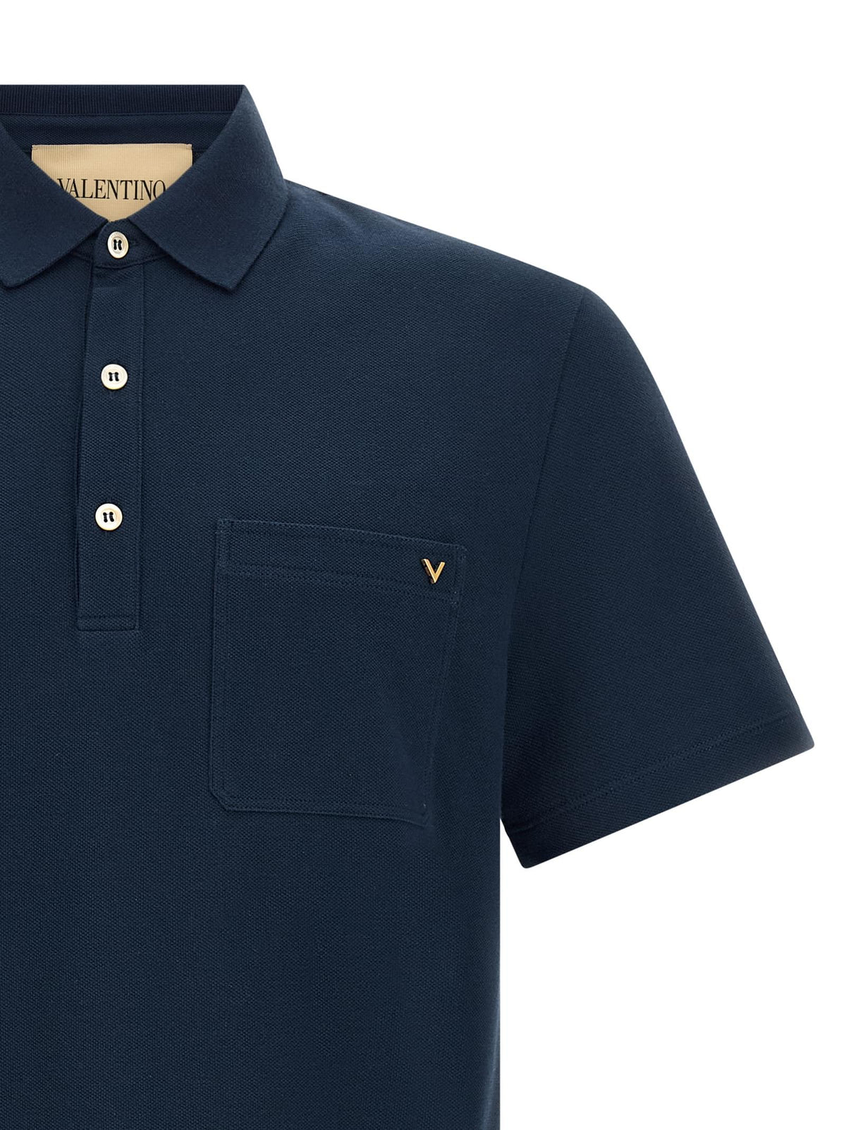 Valentino Garavani Men Valentino Garavani 'Vgold' Polo Shirt VALENTINO GARAVANI