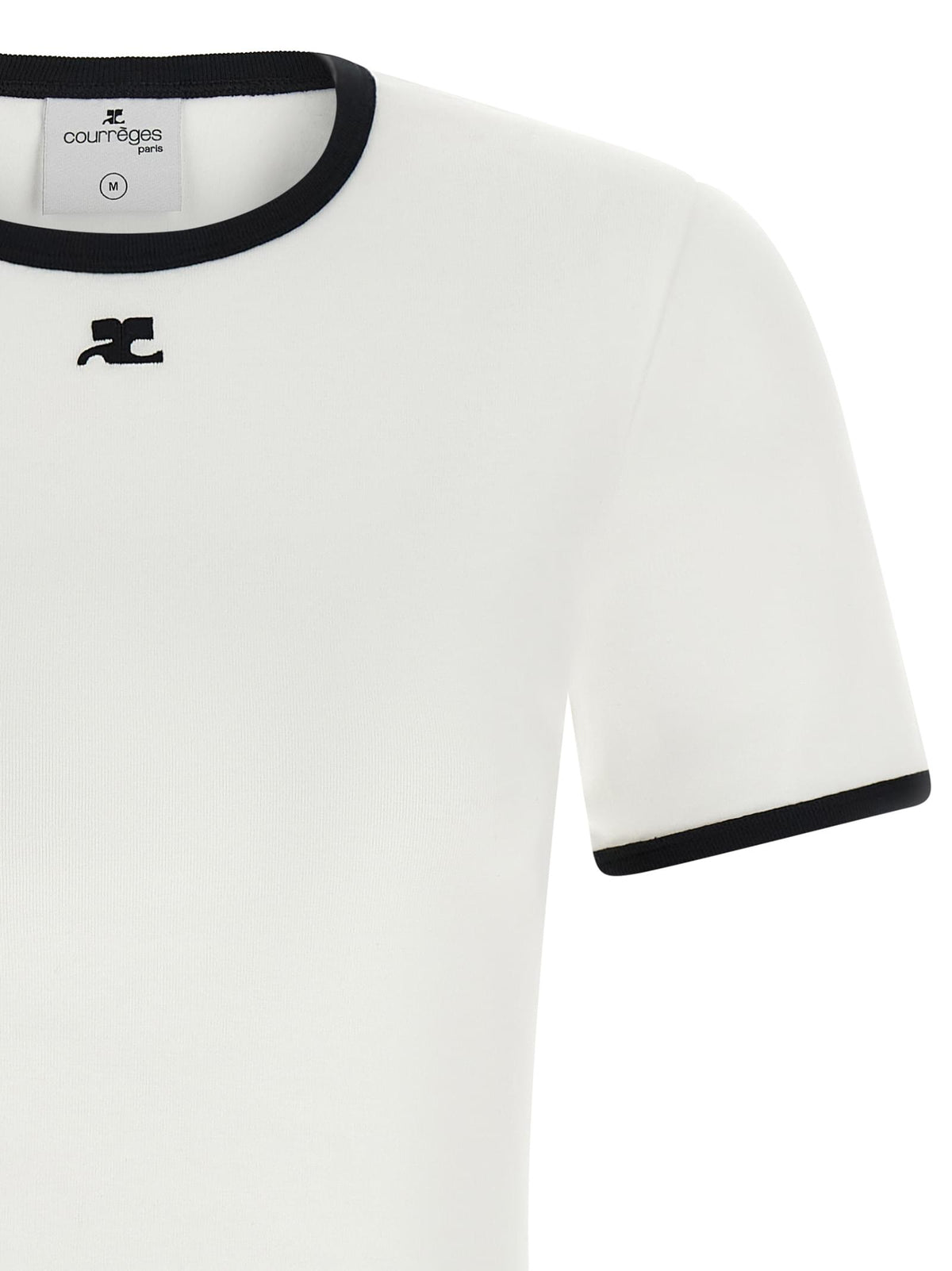 Courreges Women 'Signature Contrast' T-Shirt COURREGES