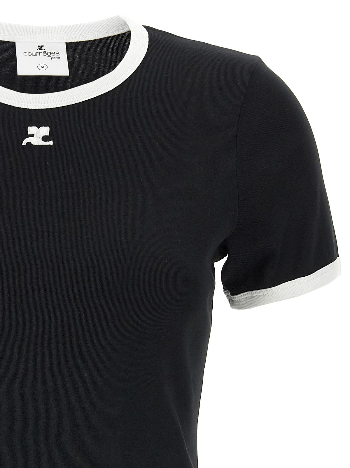 Courreges Women 'Signature Contrast' T-Shirt COURREGES