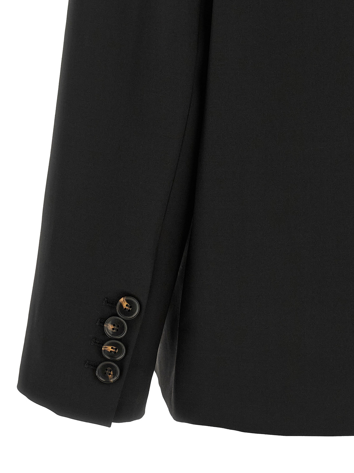 Ganni Women Double-Breasted Wool Blazer GANNI