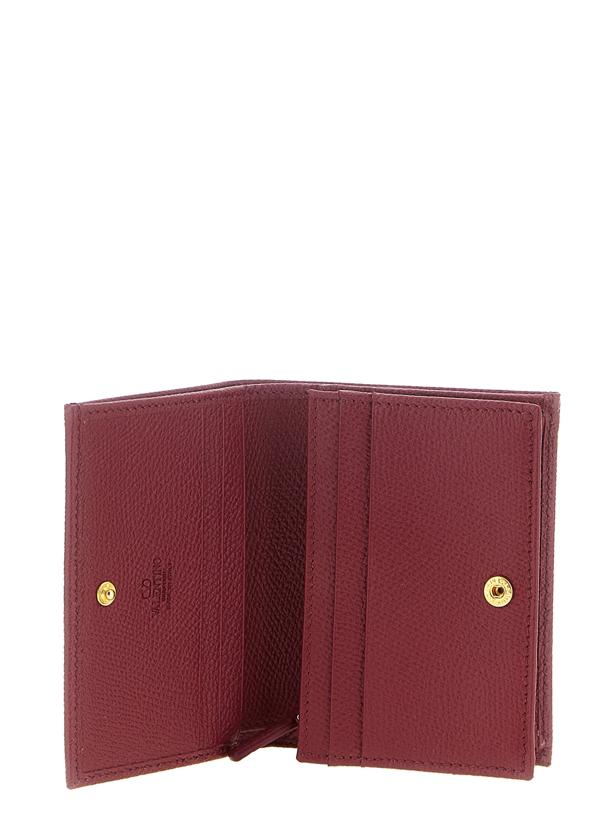Valentino Garavani Women Valentino Garavani 'Vlogo' Burgundy Wallet VALENTINO GARAVANI