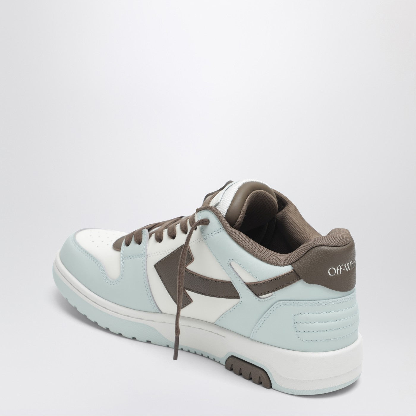 Off-White Out Of Office Sneakers White/Light Blue/Brown Women OFF-WHITE