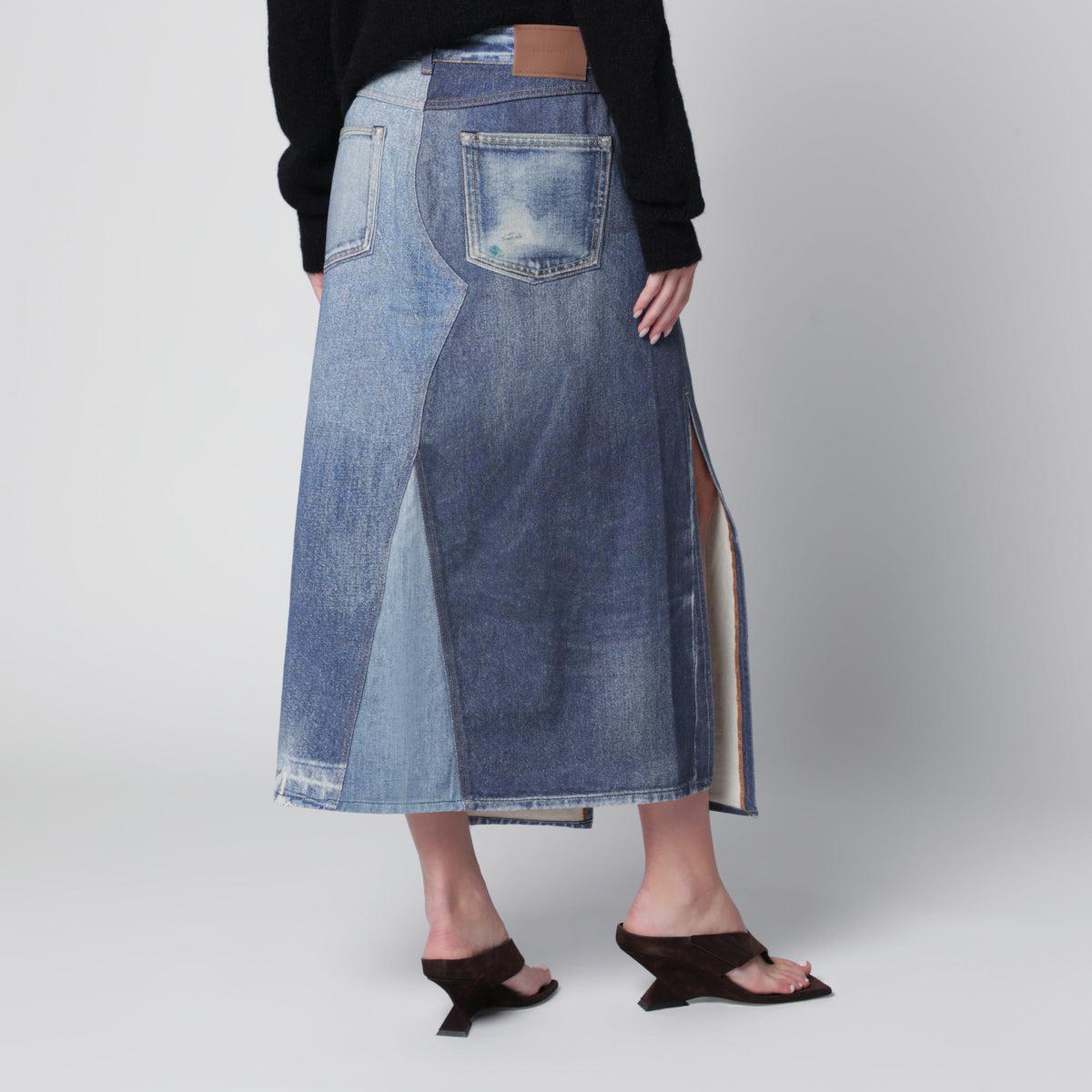 Our Legacy Craft Midi Denim Skirt Women OUR LEGACY