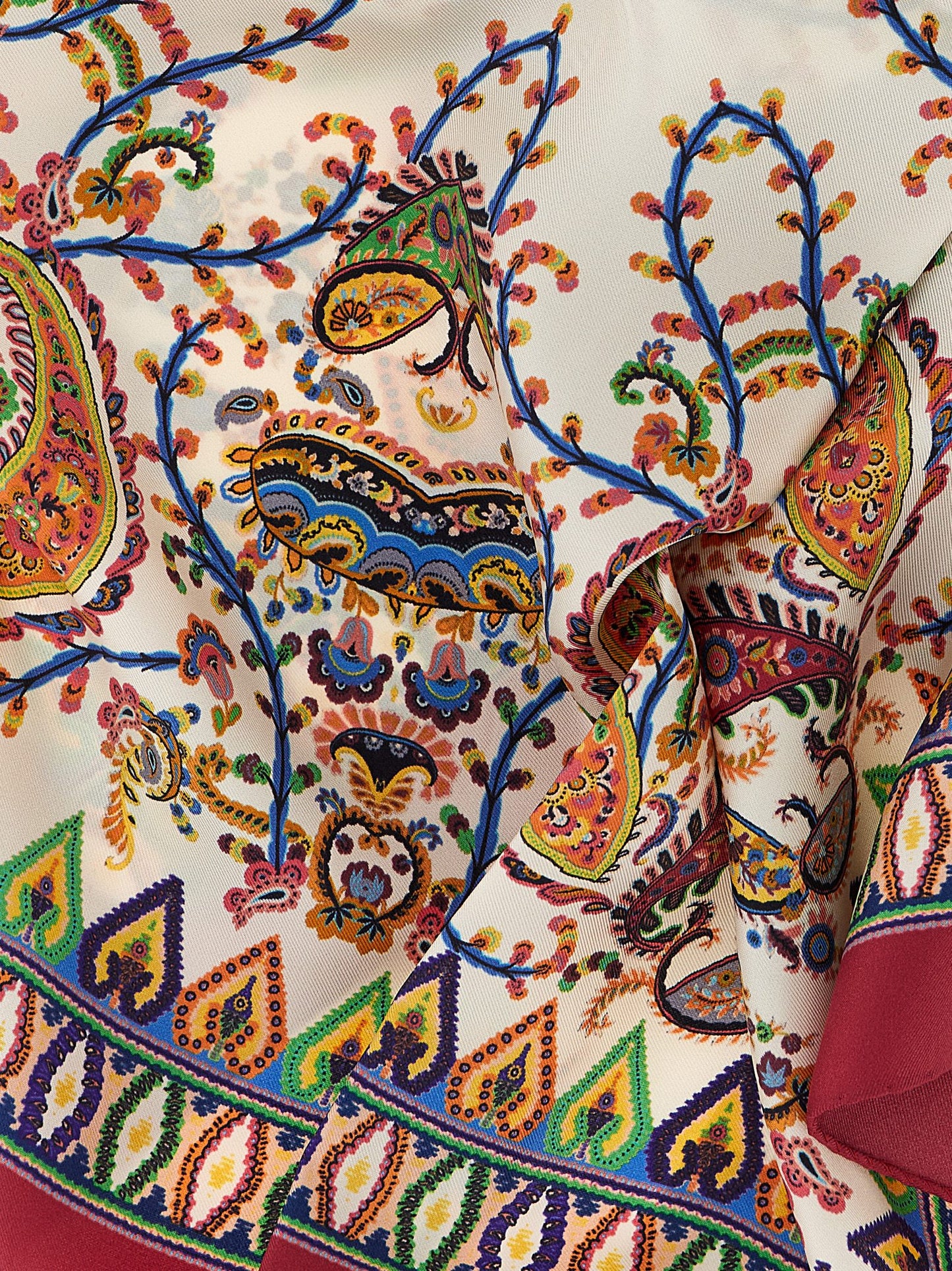 Etro Women Floral Paisley Scarf ETRO