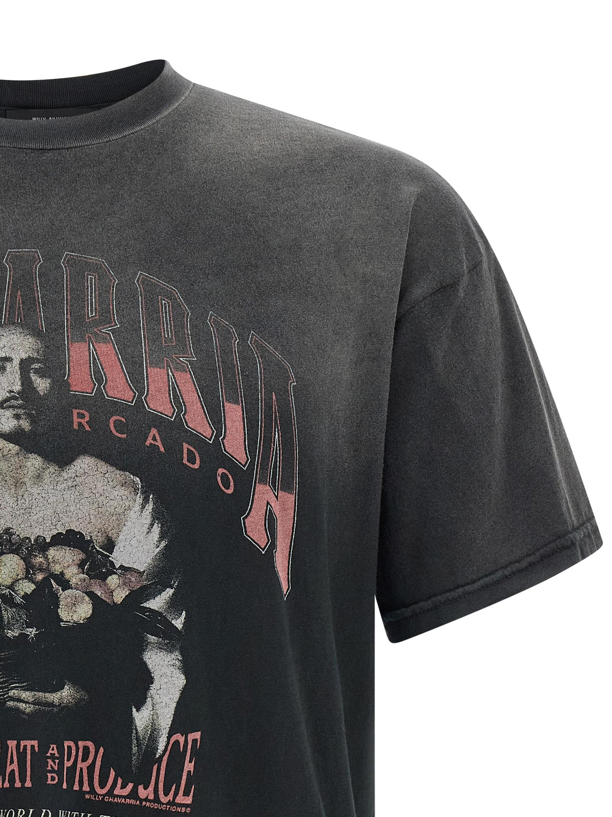 Willy Chavarria Men 'San Chachi Produce' T-Shirt WILLY CHAVARRIA