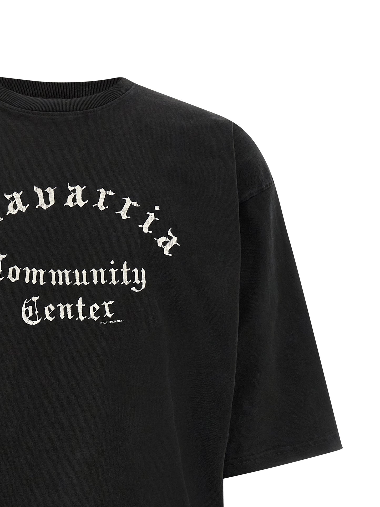 Willy Chavarria Men 'Chavarria Community Center - Buffalo' T-Shirt WILLY CHAVARRIA
