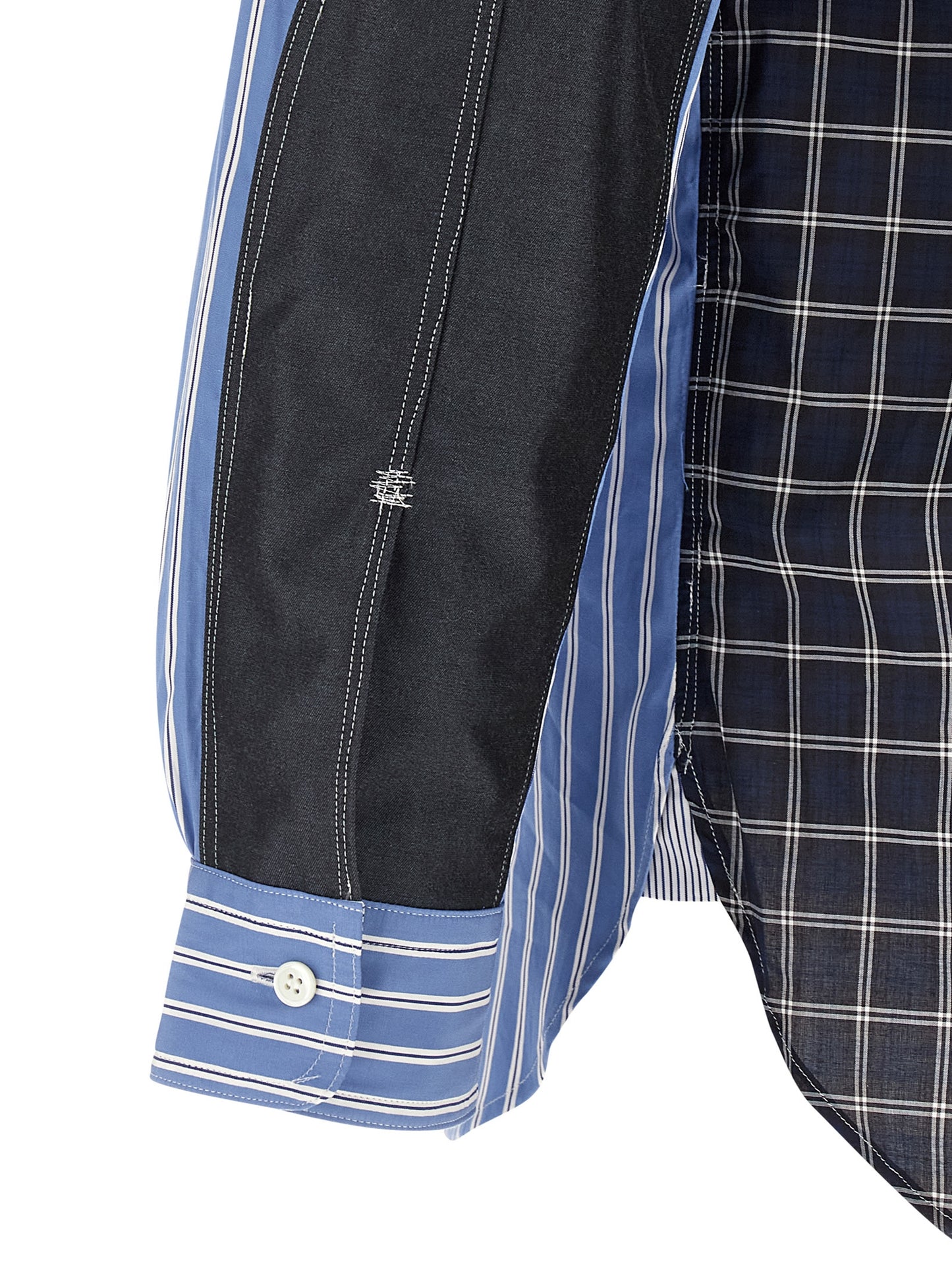 Junya Watanabe Men Patchwork Shirt