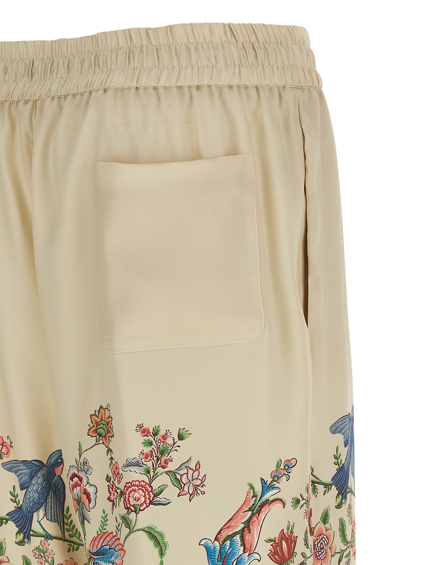 Etro Women Flora And Fauna Printed Trousers ETRO
