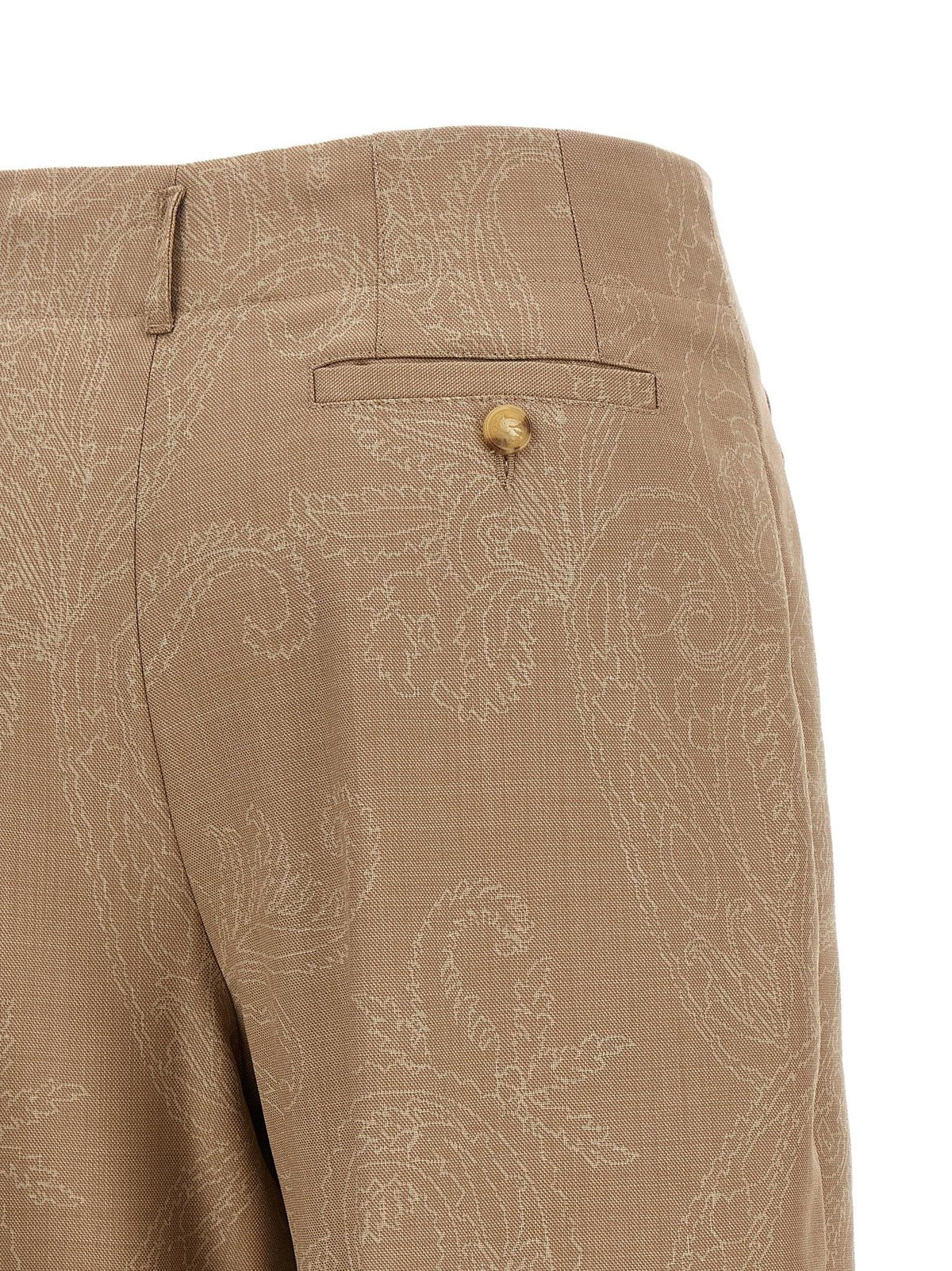 Etro Women Paisley Jacquard Pants ETRO