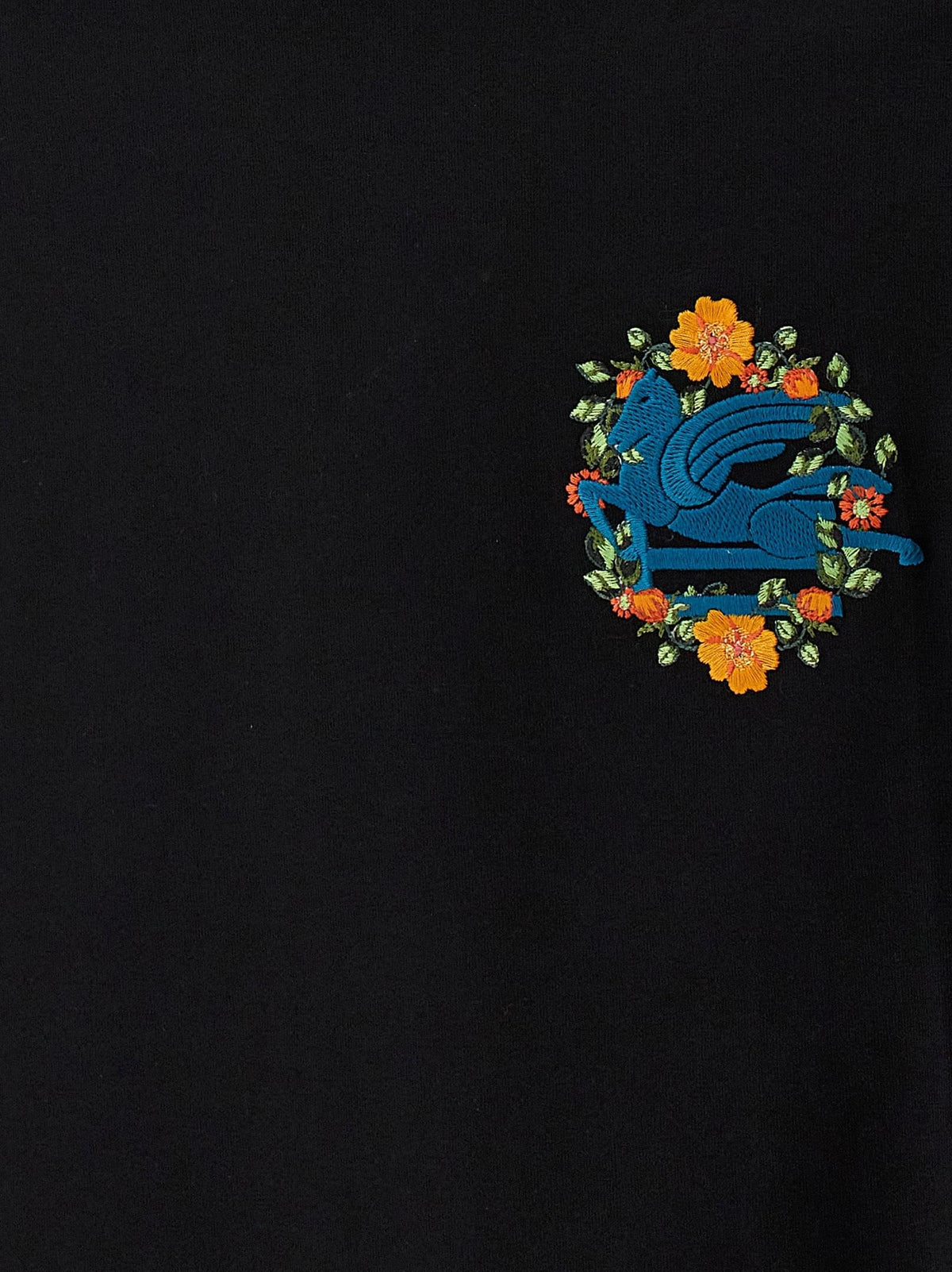 Etro Women Logo Embroidery T-Shirt ETRO
