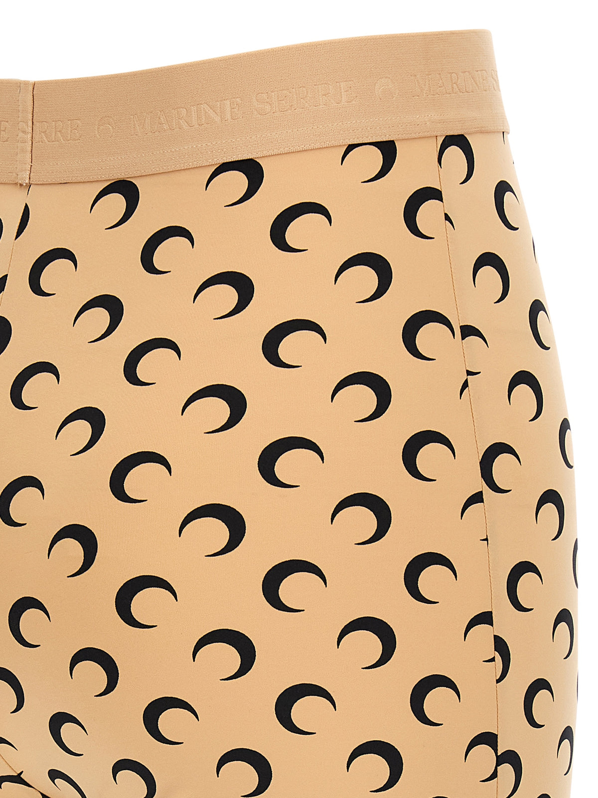Marine Serre Women 'Recycled Moon' Biker Shorts MARINE SERRE