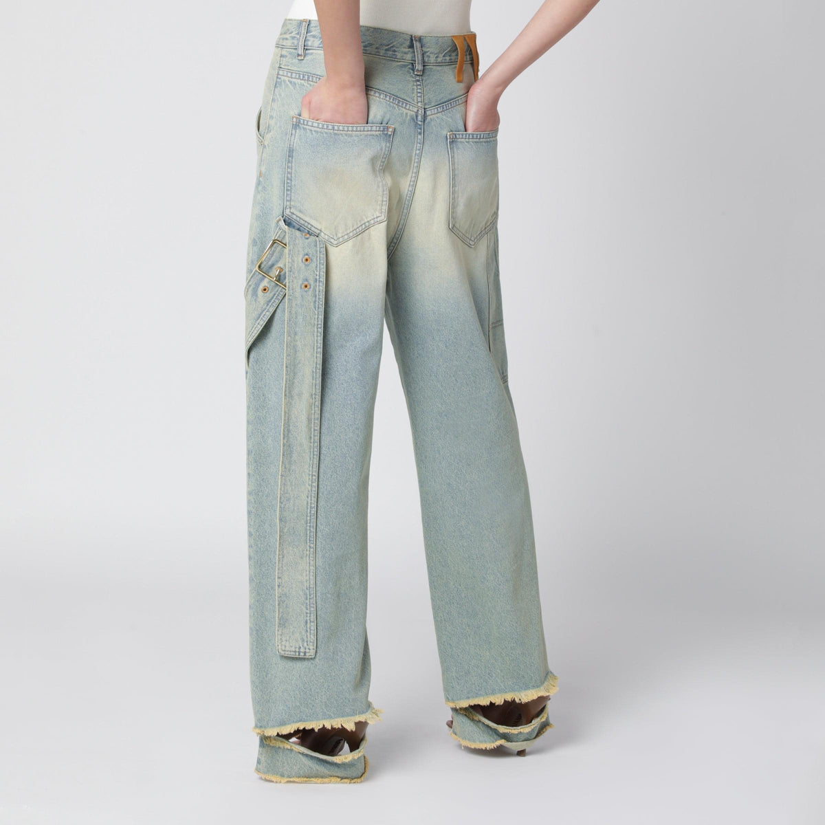 Darkpark Light Blue Washed Lisa Jeans Women DARKPARK