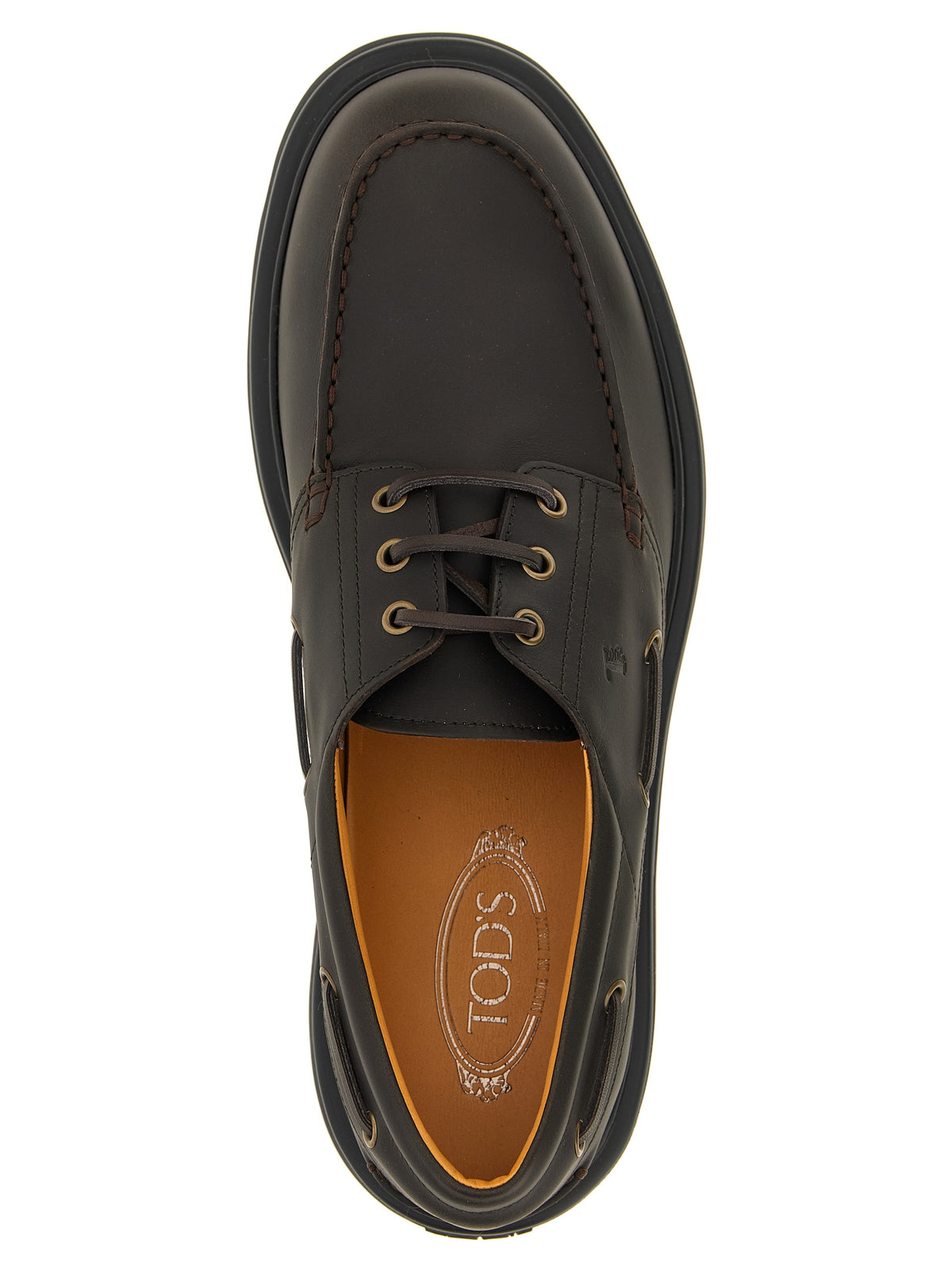 Tod's Men Leather Boat Shoe TOD'S