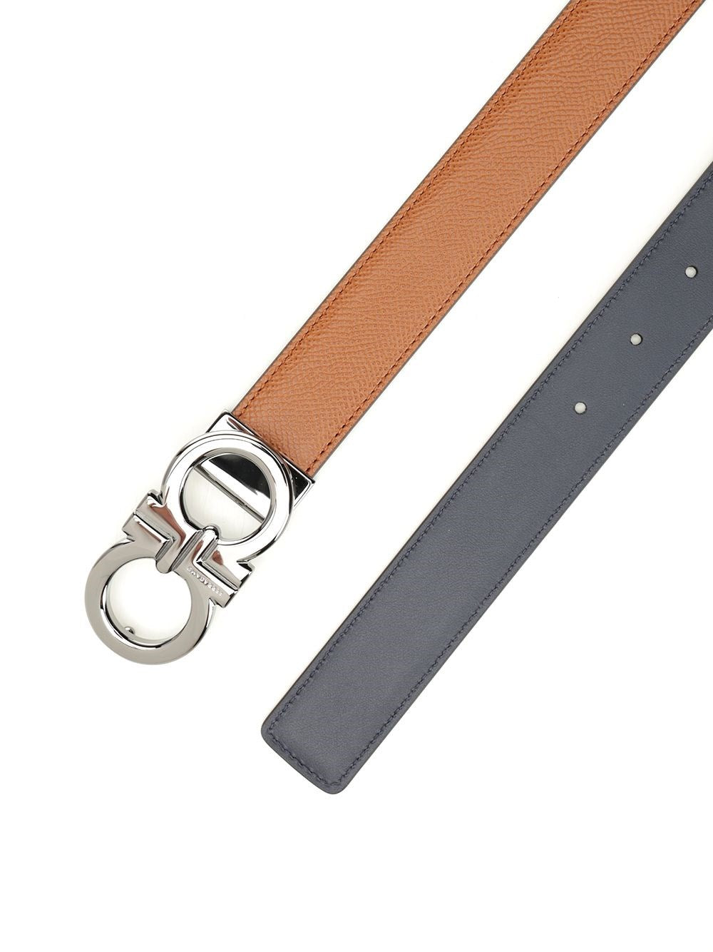 Ferragamo Men Reversible And Adjustable "Gancini" Belt FERRAGAMO
