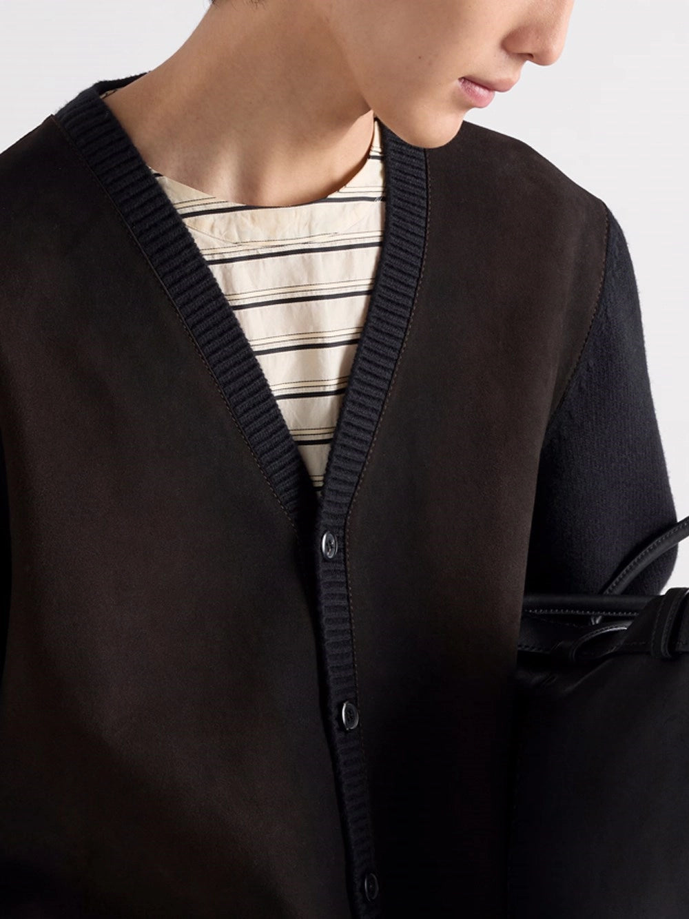 Prada Men Lambswool Cardigan PRADA