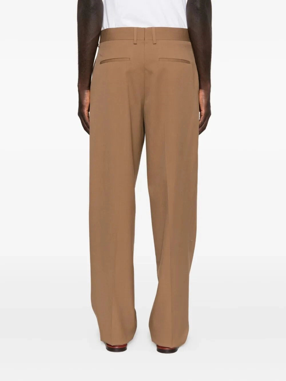 Fendi Men Wool Gabardine Pants FENDI