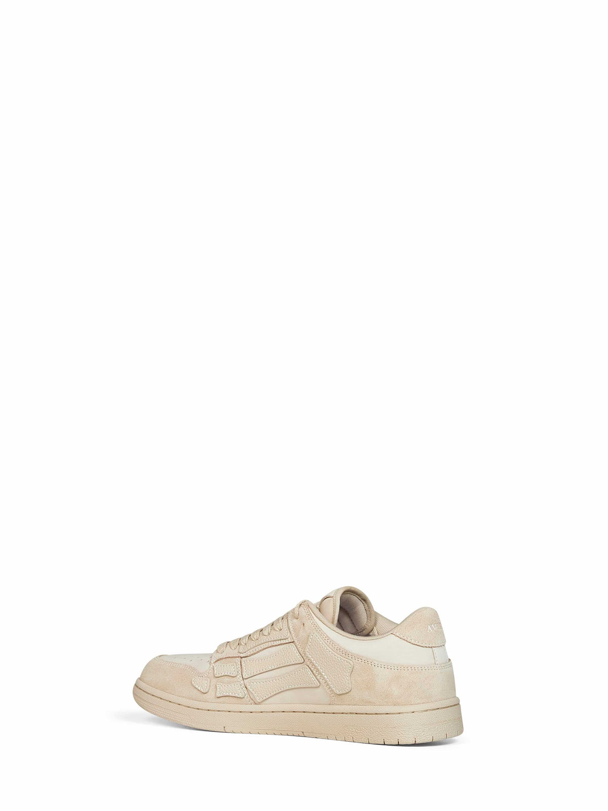 Amiri Men Alabaster Suede Skel Top Low Sneakers AMIRI