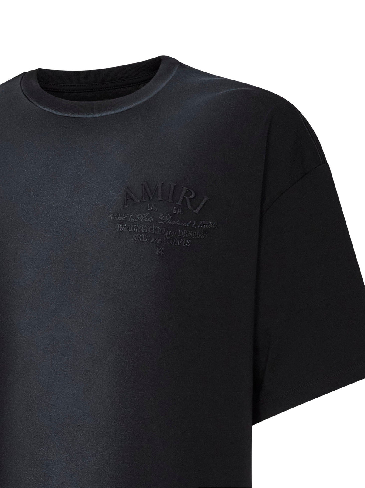 Amiri Men Black Cotton Jersey Arts District Oversized T-Shirt AMIRI