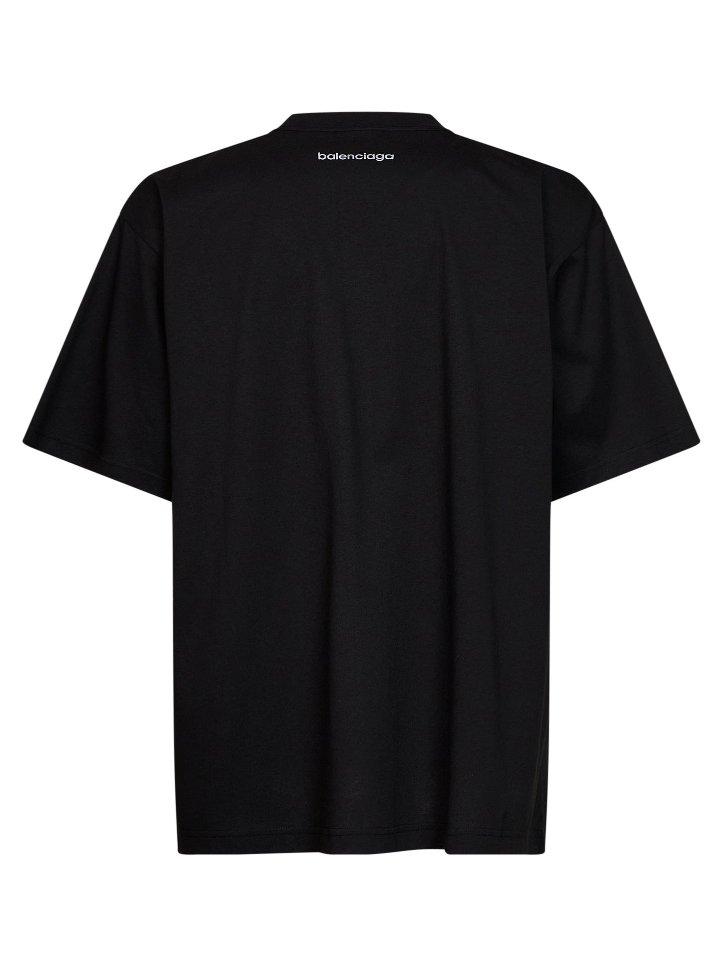 Balenciaga Men Black Bodysuit Medium-Fit T-Shirt BALENCIAGA