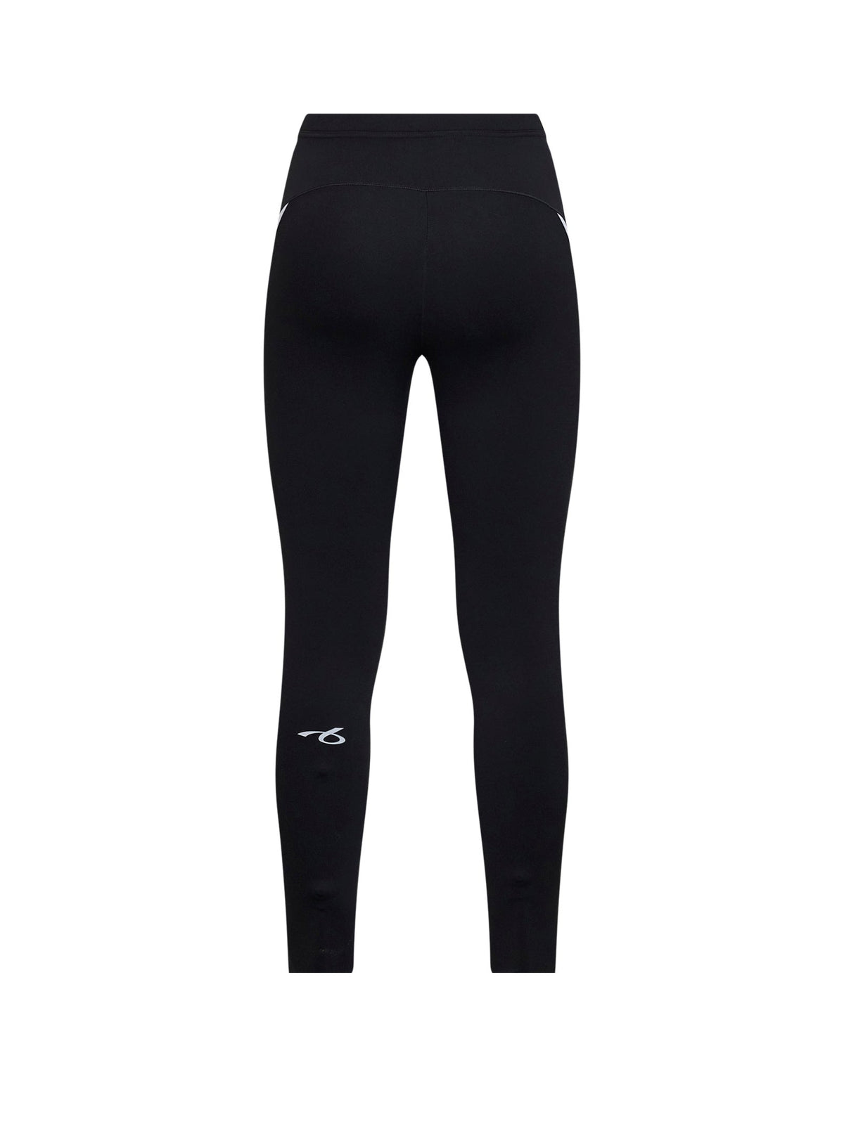 Balenciaga Women Black And White Technical Fabric Techwear Leggings BALENCIAGA