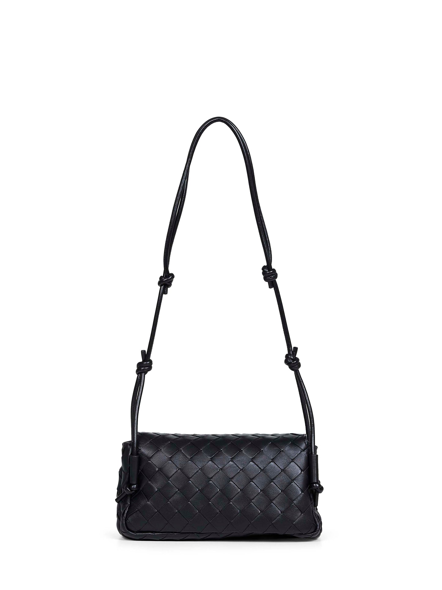 Bottega Veneta Women Black Notturno Crossbody Bag BOTTEGA VENETA