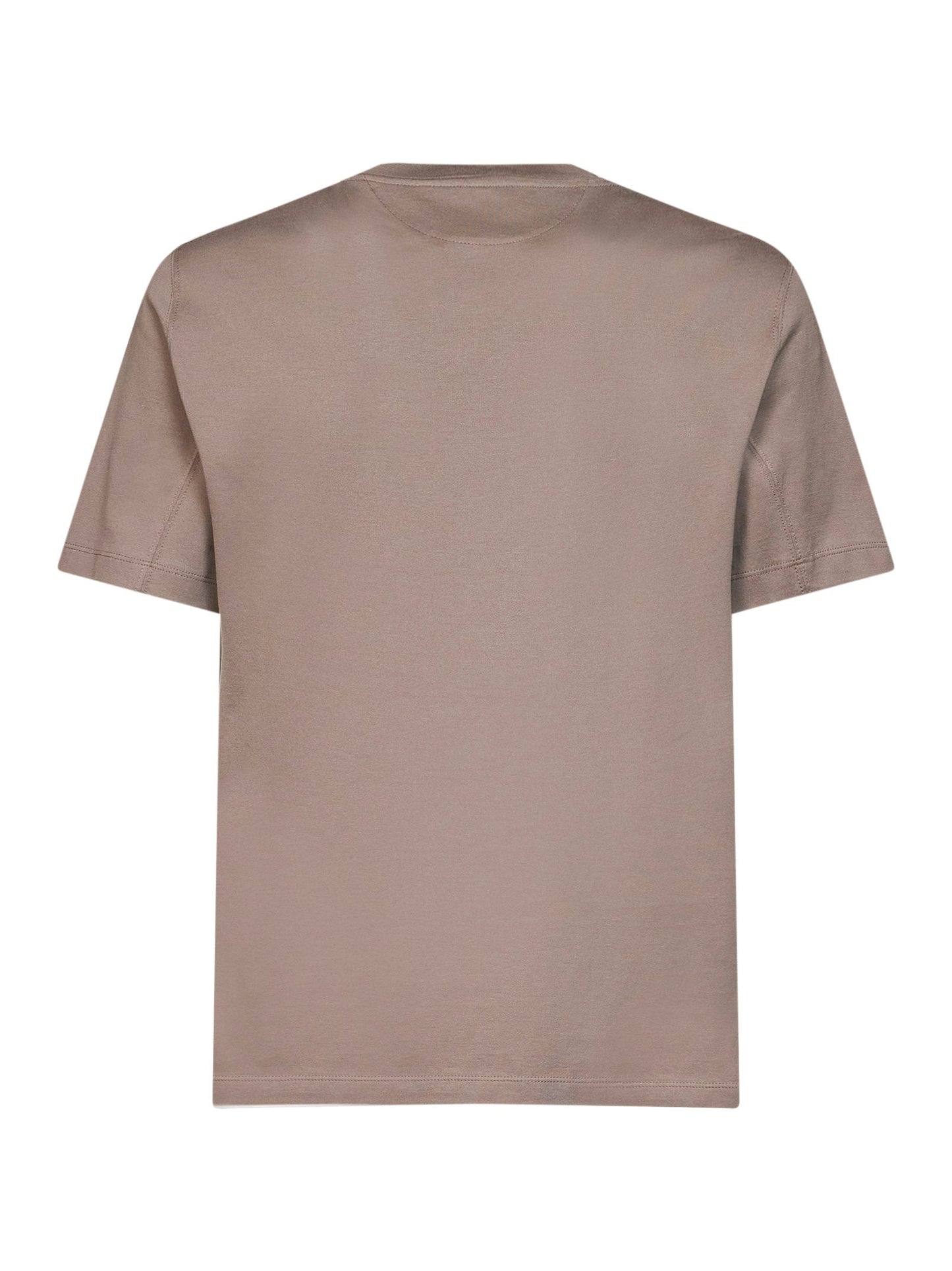 Brunello Cucinelli Men Rock Cotton Jersey Logo Crewneck T-Shirt BRUNELLO CUCINELLI