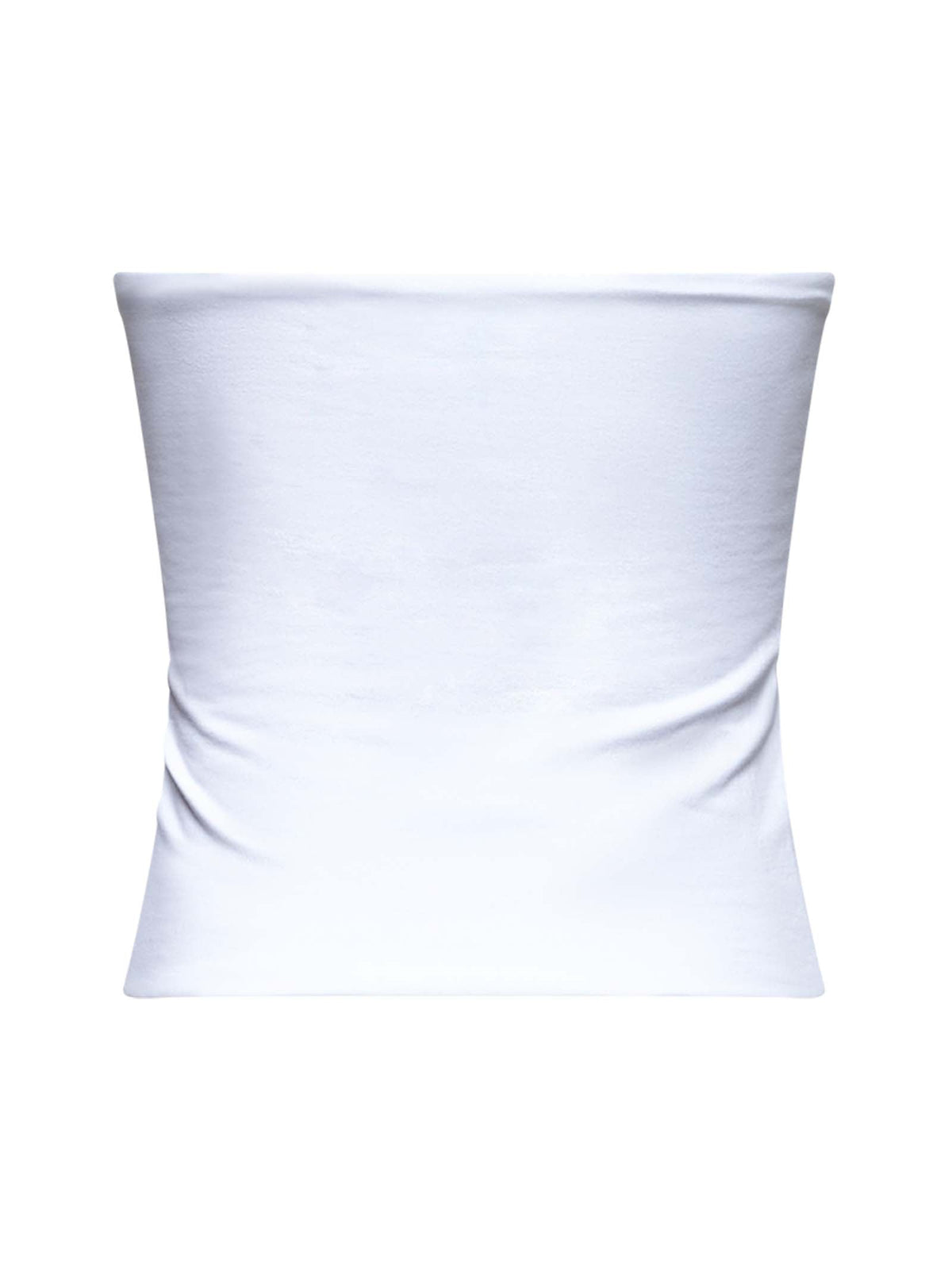 Brunello Cucinelli Women White Jersey Bandeau Top BRUNELLO CUCINELLI