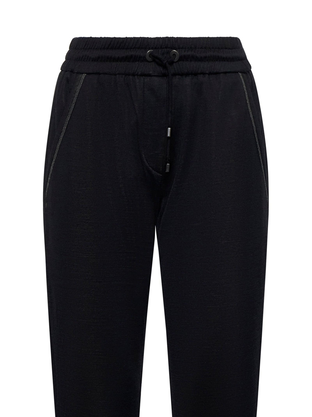 Brunello Cucinelli Women Pantalone Jogging In Cotone E Seta BRUNELLO CUCINELLI