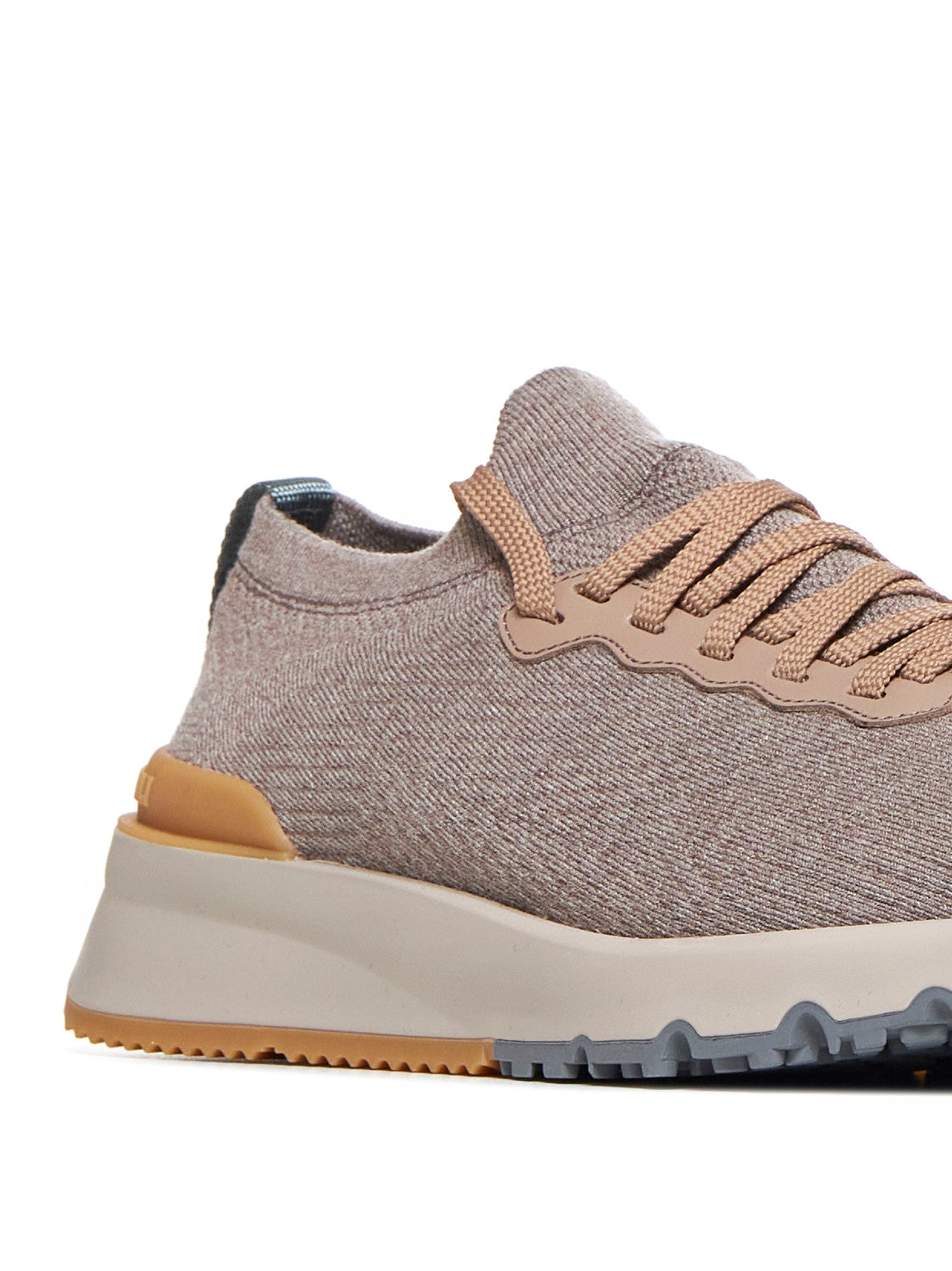 Brunello Cucinelli Men Runners Sneakers In Wool Knit BRUNELLO CUCINELLI