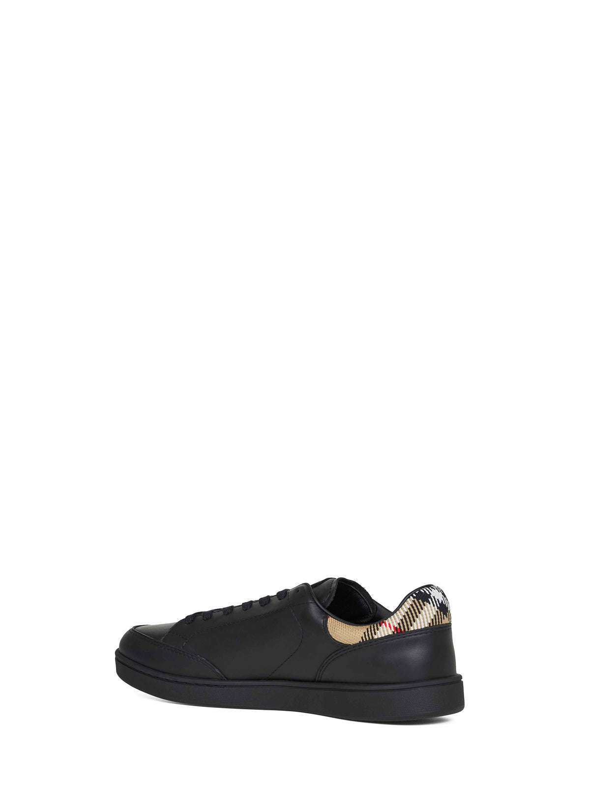 Burberry Men Black Calf Leather Set Sneakers BURBERRY