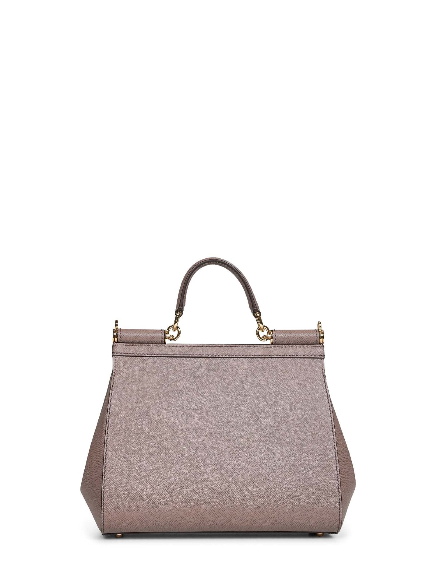 Dolce & Gabbana Women Taupe Large Sicily Handbag DOLCE & GABBANA