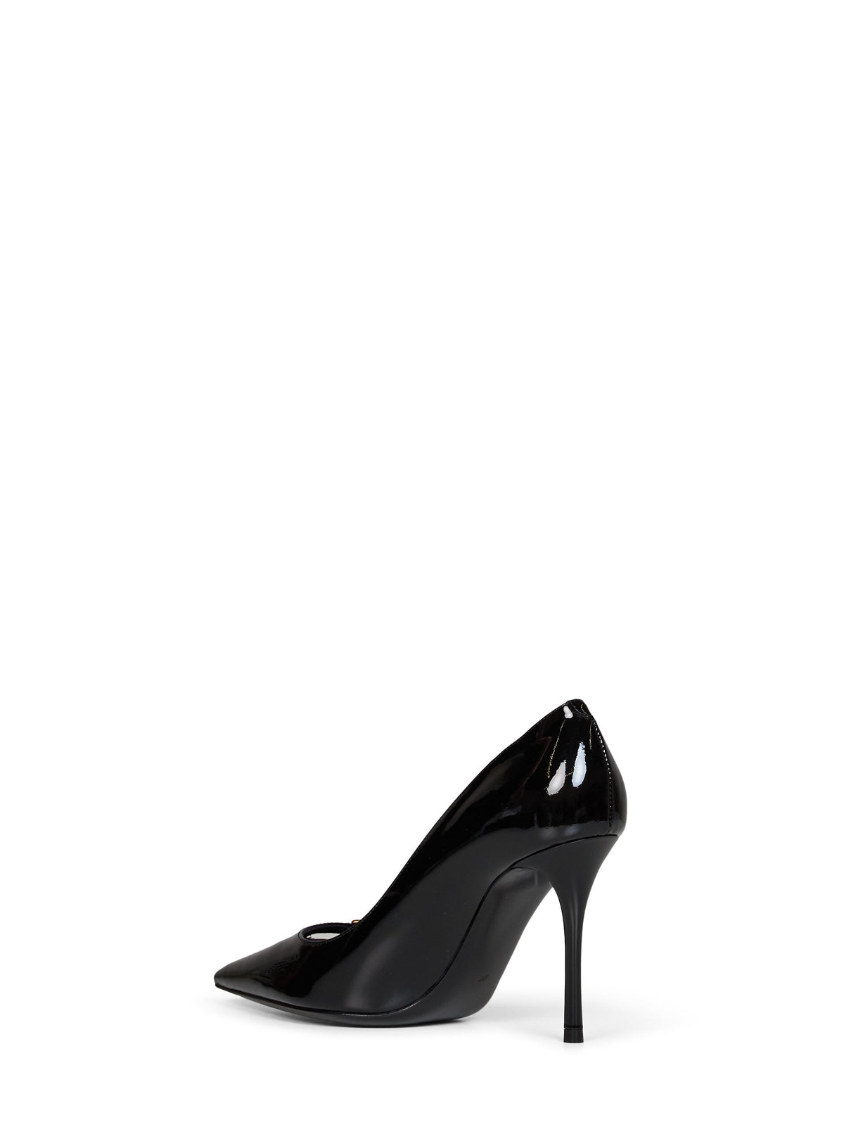Dolce & Gabbana Women Black Patent Leather Pumps With Dg Logo DOLCE & GABBANA