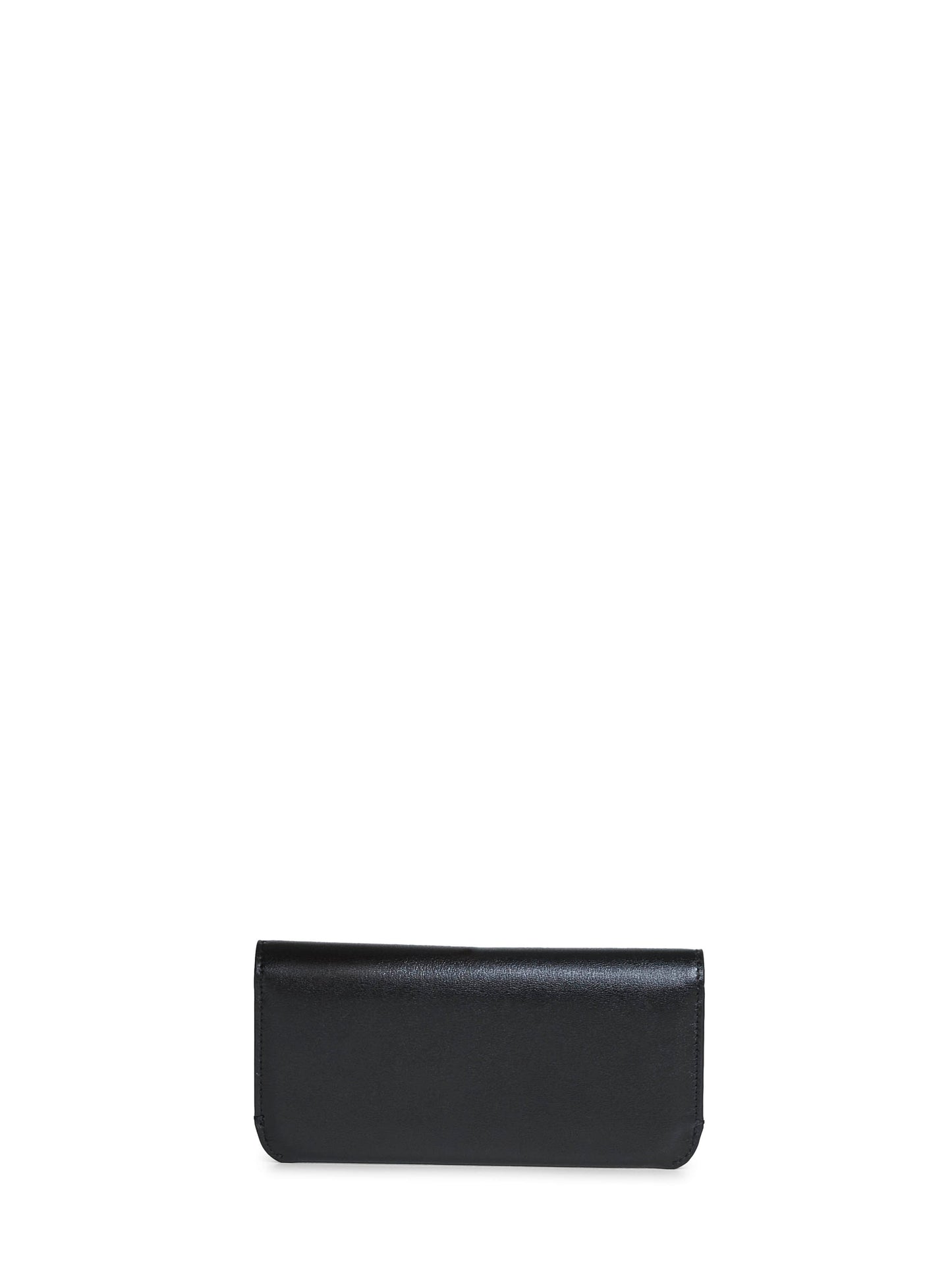 Fendi Women Black Leather Fendi Way Continental Wallet FENDI